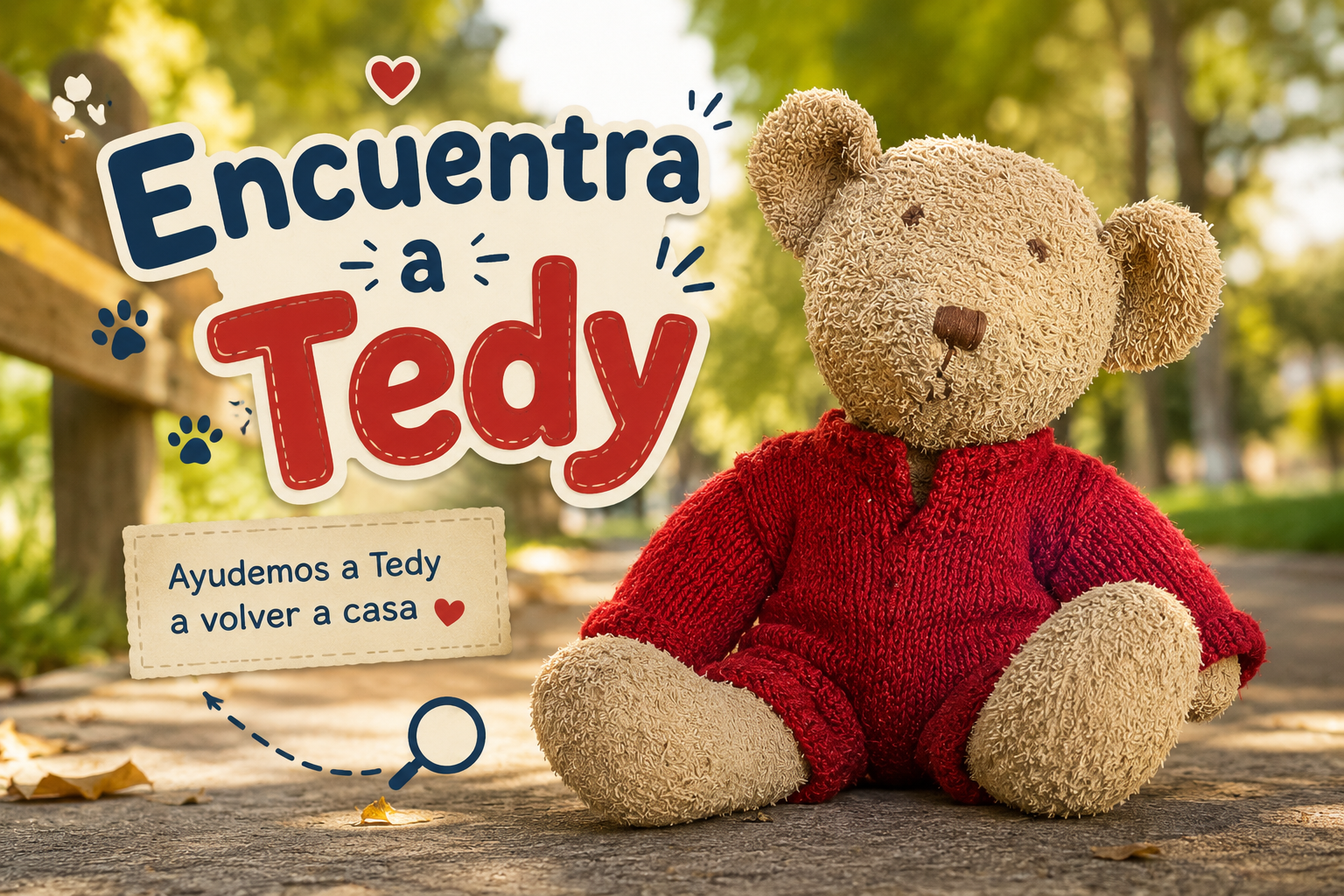 Encuentra a Tedy